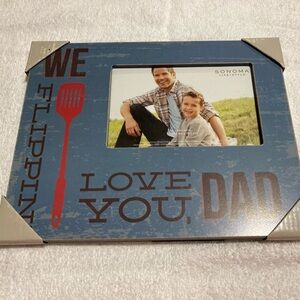 Sonoma picture frame for Dad 4x6